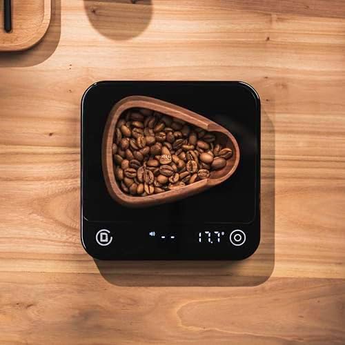 Microbalance Ti Coffee Scale with Timer, 3000g/0.1g Digital Espresso Scale with Flow Rate, Bluetooth App Connected for Pour Over and AeroPress with Auto-Start, USB-C Rechargeable - Image 3