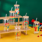 6 Pcs Juneteenth Glass Cups Celebrate Freedom Party Favors Gifts Tumbler with Lids and Straws Bulk 16 oz Reusable Can Shaped Drinking Glasses for Juneteenth Party Supplies - Image 6