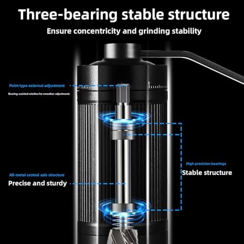 Manual Coffee Grinder, Aluminum Alloy - Image 4