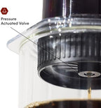 AeroPress Clear Coffee Maker & Flow Control Filter Cap Bundle - Image 3