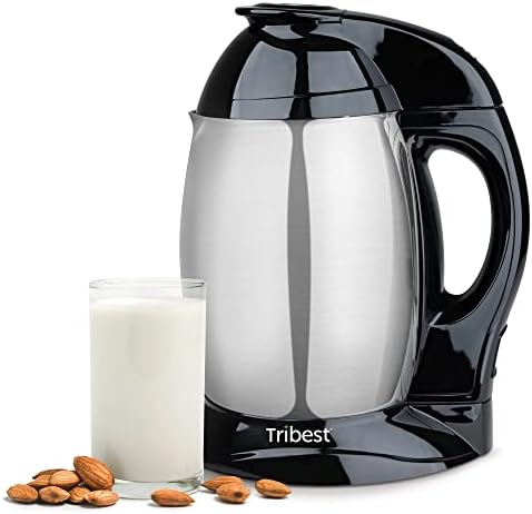 Tribest SB-130 Soyabella, Automatic Soy Milk and Nut Milk Maker Machine, Stainless Steel Large,Silver by Tribest