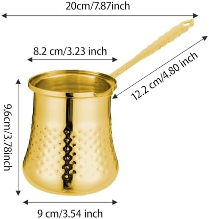 coffee maker， Gold Tea Kettle with Handle for Induction Cooktop(Medium) - Image 2