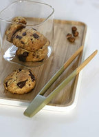 Pebbly PKV-015 Borosilicate Glass Box 11 x 11 x 11 cm Transparent/Bamboo - Image 7