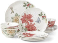 Lenox Butterfly Meadow Holiday 12-Piece Dinnerware Set for 4 by Lenox