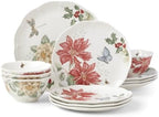 Lenox Butterfly Meadow Holiday 12-Piece Dinnerware Set for 4 by Lenox