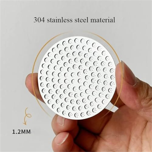 Compatible for XHYKFFILTER 51/53/58mm Coffee Puck Screen, 304 Stainless Steel Double Layer Filter(53mm,5 pcs) - Image 5