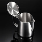 1000ml Latte Art Pitcher,Stainless Steel Milk Frothing Pitcher Coffee Cup Mug Milk Frothing Pitcher Jug For Espresso Machines, Milk Frothers, Latte Art Coffee Machine（33oz) - Image 6
