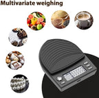 Mini Coffee Scale with Timer, 0.1g Digital Espresso Scale, 4 Units g/oz/lb/ml, Compact Kitchen Scale with LED Display & Silicone Pad for Coffee, Baking, Small Items - Image 5