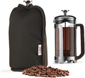 Muldale French Press Cozy Cover Insulated in Black - Coffee Pot Insulator by Muldale