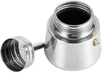 Haofy Stovetop Espresso Maker, 100ml/200ml/300ml/450ml Stainless Steel Moka Pot Cup Coffee Maker Stove Home Office Use (450ml) - Image 7