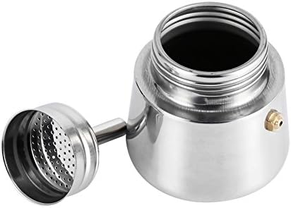 Haofy Stovetop Espresso Maker, 100ml/200ml/300ml/450ml Stainless Steel Moka Pot Cup Coffee Maker Stove Home Office Use (450ml) - Image 7