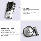 20 oz Piano Keys Music Note Insulated Tumbler Coffee Mug Double Wall Vacuum Travel Mug with Straw and Lid Stainless Steel - Image 2