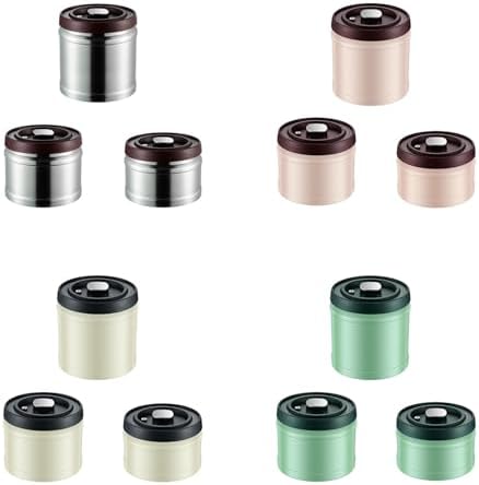 Stainless Steel Airtight Coffee Container Storage Canister Sealed Jar Food Organizer Kitchen Vacuum Box Bean Cans Decor Storage Canisters - Image 6