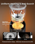 8-in-1 Electric Milk Frother, 21oz Detachable Milk Frother and Steamer - Image 6