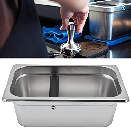 Large Coffee Knock Box, Stainless Steel Coffee Grounds Container, Espresso Knock Box for Families, Homes, Kitchens - Image 6