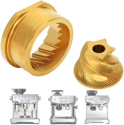 Conical Grinder Burr Set Replacement,Compatible with Sage/Breville Barista by EnjoyDrizzlenEnjoyYourLife