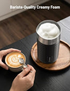 PARIS RHÔNE Waterproof Milk Frother, Electric 4-in-1 Hot/Cold Foam Maker - Image 5