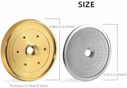 Shower Holder Diffuser Coffee Machines Replacement Accessories, Compatible With Sanre Espresso Makers(1PCS Puck Screen) - Image 4