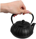 Cast Iron Teapot 600ml with Strainer, Stovetop Tea Kettle - Image 7
