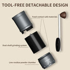 Portable Conical Burr Coffee Grinder, Dual-Mode Electric & Manual - Image 5