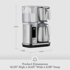 Breville BDC465BTR Luxe Brewer Thermal Carafe, Black Truffle - Image 6
