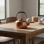 Vintage Copper Kettle |, Stovetop, Copper Teapot, for Kitchen, Tea Lovers, 5L, Gas Whistling - Image 2