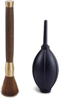 Coffee Grinder Cleaning Brush Wooden handle Cleaning brush Bean Powder Dusting Espresso Brush Cafe bar Barista Cleaning toolsNO.1619(Brush Air Blower) by Unknown