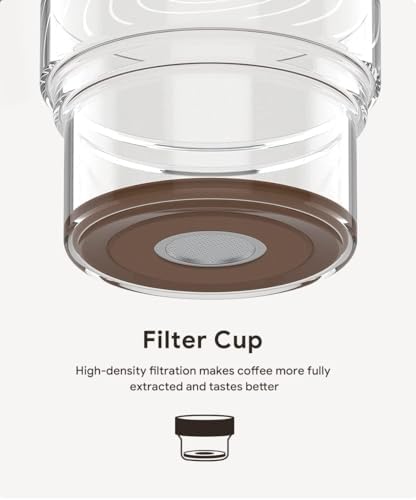 RECAFIMIL 2-in-1 Cold Brew Dripper Cold Brew Coffee Maker,Ice Drip Coffee Maker 300ml - Coffee maker for cold brewed coffee and tea, coffee maker for cold extraction - Image 3