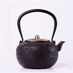 Cast Iron Teapot Japanese Style Tetsubin Tea Kettle 1.2L by Unknown