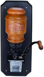 Wall Mounted Manual Coffee Grinder, Vintage Hand Crank Burr Mill With 20g Bean Hopper And Glass Grounds Cup, Adjustable Grinding Tool For Home Kitchen, Cafe And Commercial Use by Unknown