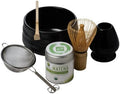 Matcha Kari Complete Matcha Whisk Set - Bowl, Sifter & Scoop - Black by MatchaKari