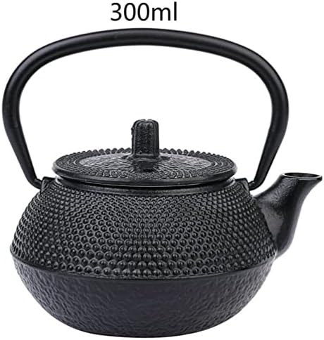 Iron Cast Teapot Tea Maker Tea Set with Stainless Steel Infuser Cast Iron Teapot Tea Kettle Tea Infuser Pot Household Indoor - Image 2