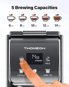 K Cup Coffee Maker, Single Serve Hot & Iced for K-Cup & Grounds - Image 6
