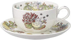 Noritake T97285A/4660-5 Milk Tea Cup & Saucer, 11.8 fl oz (325 cc), My Neighbor Totoro Gajimi Edition, Microwave Safe, 1 Guest, Bone China - Image 2