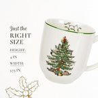 Spode – Christmas Tree Christmas Tree 14 oz Cafe Mug - Image 7