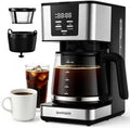 SHARDOR 12-Cup Programmable Coffee Maker, Regular & Bold, LED Display by Shardor