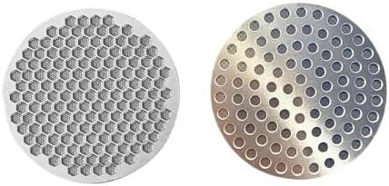 Compatible For Breville Espresso Machine 1 pcs Barista DIY Accessories 58.5mm 53mm 51mm Reusable Coffee Puck Screen Filter 0.8mm(51mm) by Unknown