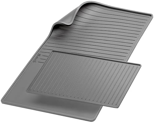 NOTSEK 2 in 1 Coffee Bar Mat for Breville/Ninja Espresso Machine Countertop by NOTSEK