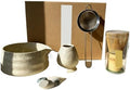 6-Piece Matcha Tea Set - Ceramic Bowl With Spoon, Whisk, And Powder Sieve Complete by Unknown