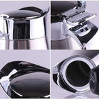 Vacuum Insulated Jug Thermal Coffee Carafe Flask Stainless Steel, Durable Thermos Hot and Cold Tea Coffee, for Home, Office, Hotel(1.5L) - Image 6
