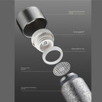 Ti Insulated Cup, Double Layer Tea Infuser 600ml 450ml Portable Hot Cold - Image 3