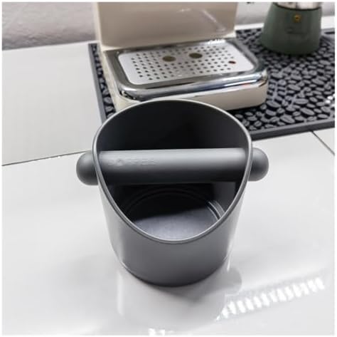 Mini Espresso Knock Box Straight Mouth Plastic Coffee Slag Bucket - Image 2