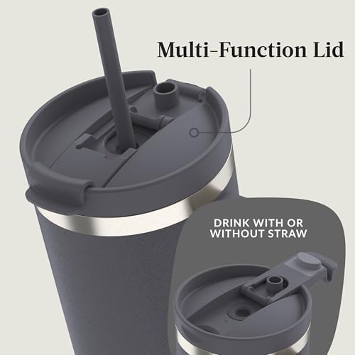 Contigo Streeterville 40oz Tumbler, Stainless Steel Vacuum Insulated, Leak-Proof, Cold for 29 Hours, Darkstone - Image 6