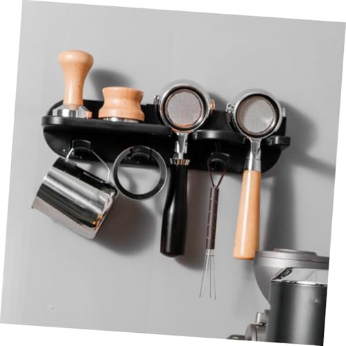 Wall Mounted Coffee Tool Holder for 51mm Espresso Machines Black - Image 6