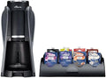 Flavia Aroma Brewer Bundle with 84 Freshpacks and 1 Merchandiser - Coffee Machine, Makes Coffee, Lattes, Tea, and other Hot or Iced Beverages, Multiple Brew Sizes, Black, Works ONLY with Freshpacks by Flavia