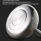 Stovetop Whistling Tea Kettle, Stainless Steel, 2.5L/3L, Fast Boiling, Suitable for Induction, Gas, and Electric Stoves - Image 5
