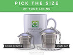 Silver - Medium Tea Infuser + Large Tea Infuser - Image 7