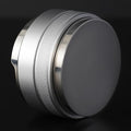 51mm Coffee Distributor and Tamper,Dual Head Coffee Leveler Fits for Delonghi 51mm Portafilter,Professional Espresso Hand Tamper.(Silver) by Coosigar