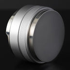 51mm Coffee Distributor and Tamper,Dual Head Coffee Leveler Fits for Delonghi 51mm Portafilter,Professional Espresso Hand Tamper.(Silver) by Coosigar