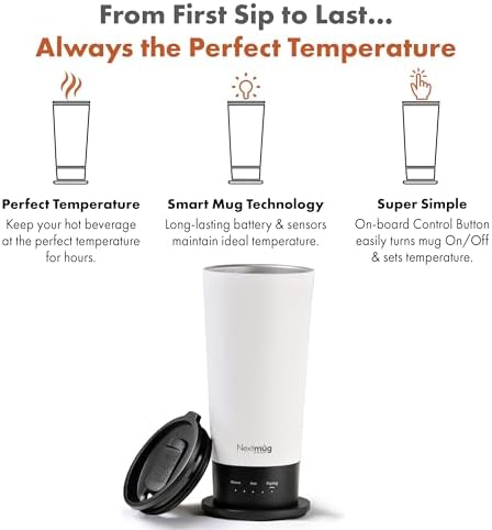 Nextmug Go - Temperature-Controlled, Self-Heating Travel Mug - Image 2